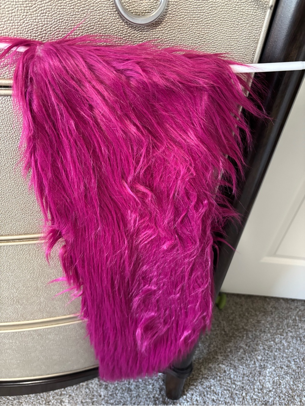 torrid Fuchsia Faux Fur Scarf